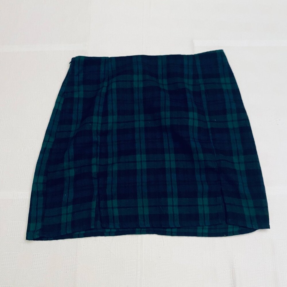 Plaid Mini Skirt